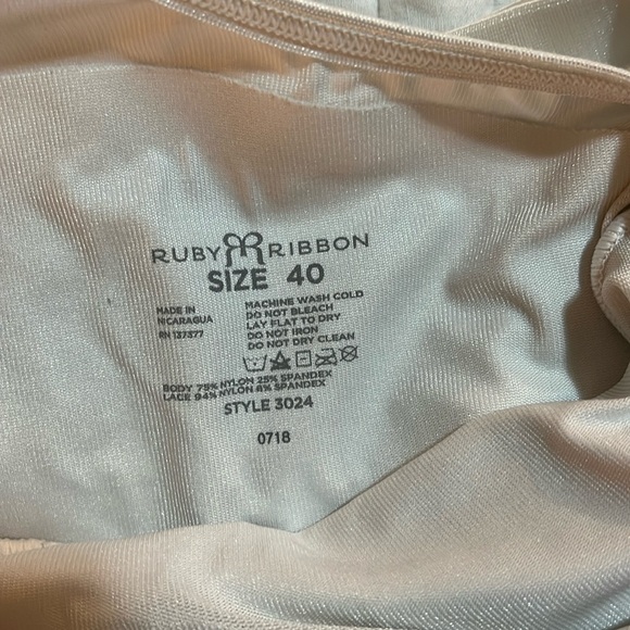 - Ruby Ribbon lace cami - Picture 2 of 4